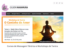 Tablet Screenshot of gilsonnakamura.com.br
